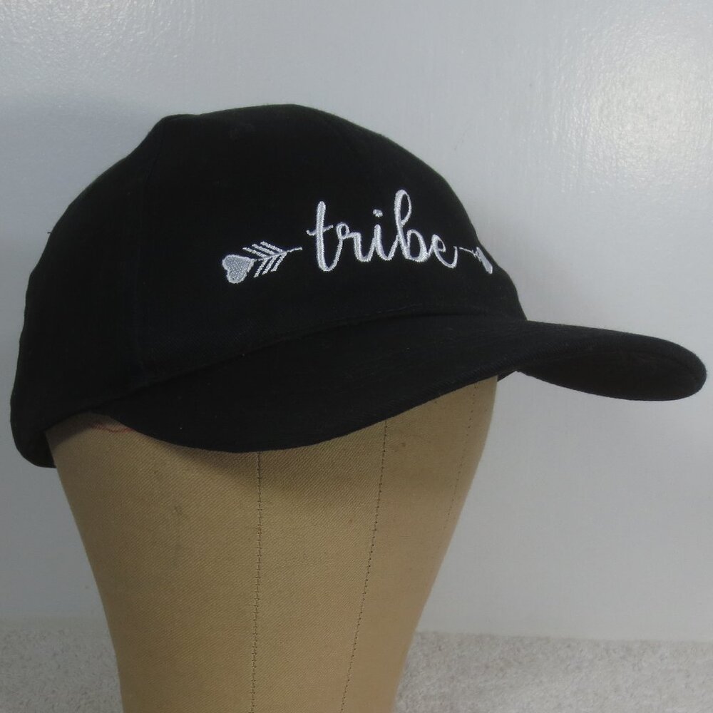 Unlisted Hat Black White Tribe Embroidered Trucker Ball Cap Unisex Adjustable OS